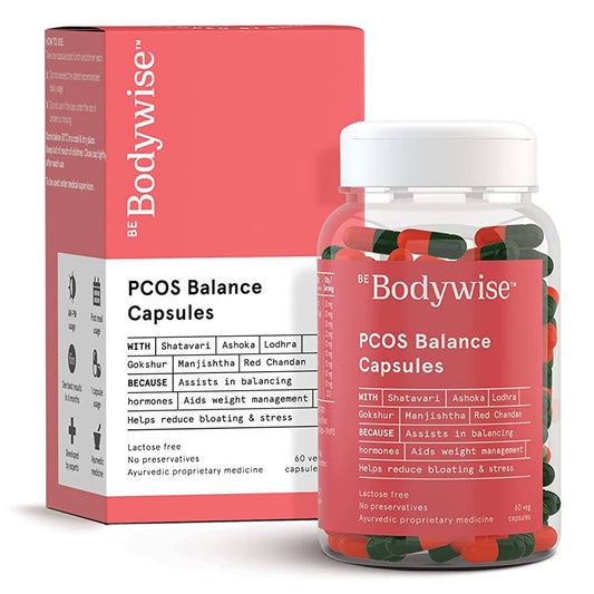 BeBodywise PCOS Balance Capsules For Women -60 caps