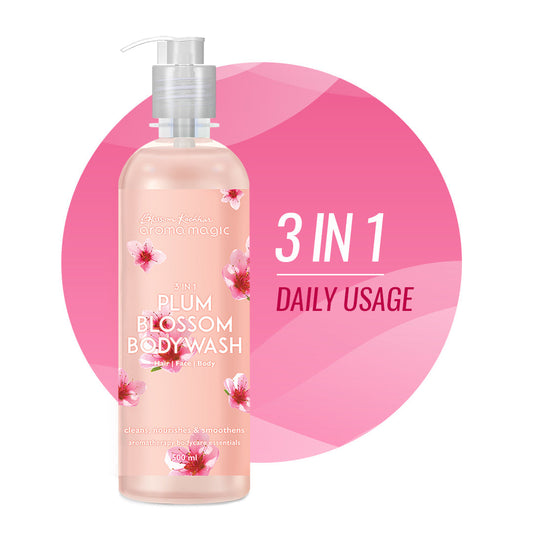Blossom Kochhar Aroma Magic 3 in 1 Plum Blossom Body Wash - 220 ml