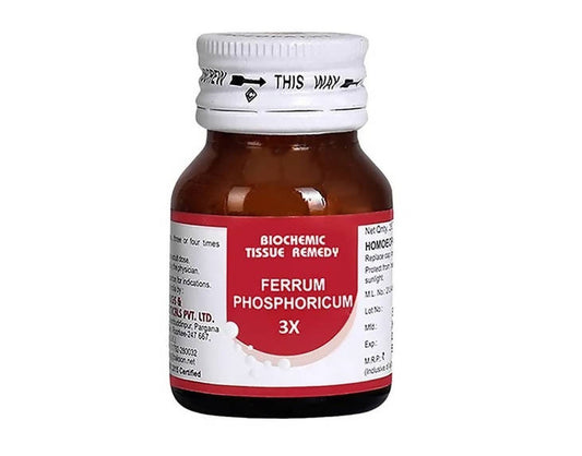 Bakson's Homeopathy Ferrum Phosphoricum Biochemic Tablets