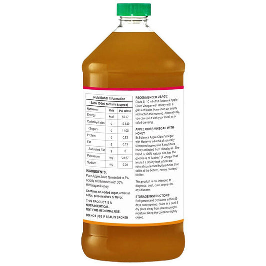 St.Botanica Apple Cider Vinegar With Mother & Honey