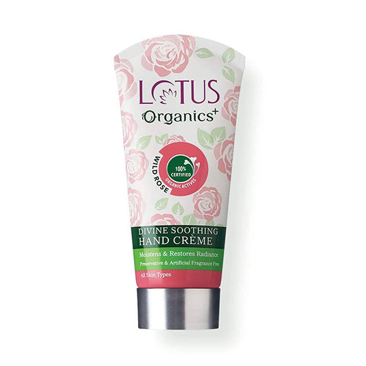 Lotus Organics+ Divine Soothing Hand Creme Wild Rose