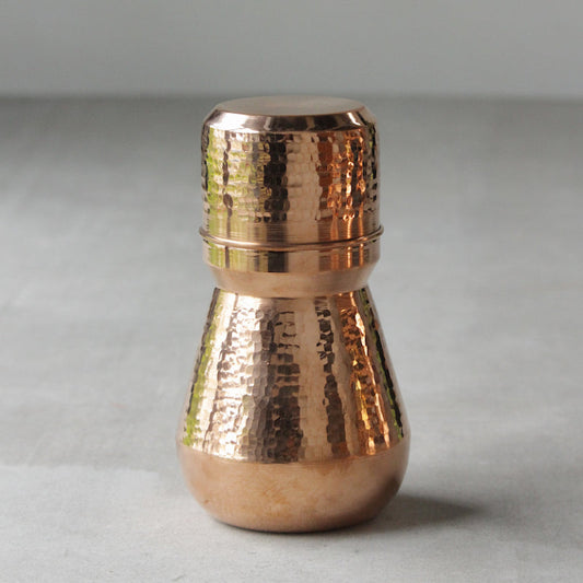 Mini Water Carafe with Copper Glass