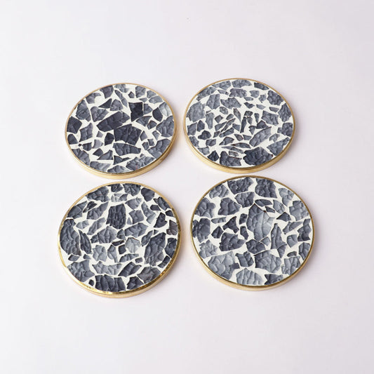 Glass Mosaic Coaster | Set of 4