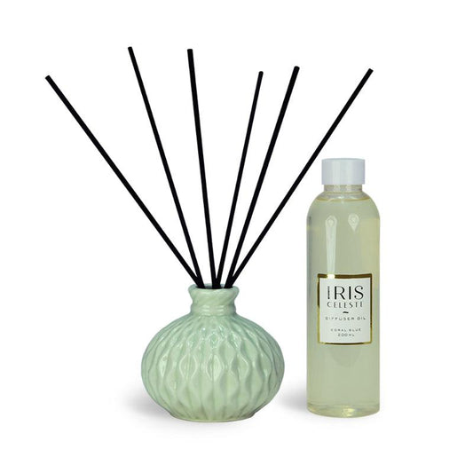 Celeste Reed Diffuser | Coral Blue