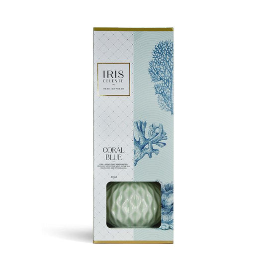 Celeste Reed Diffuser | Coral Blue