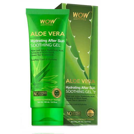 Wow Skin Science Aloe Vera Hydrating After Sun Soothing Gel - 100 ml