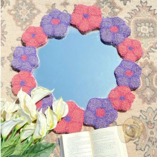 Blossom Tufted Mirror