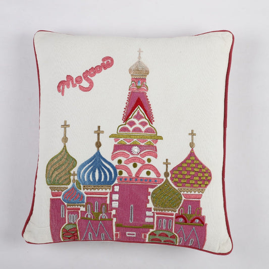 Cotton Moscow Cushion Cover |Set of 2