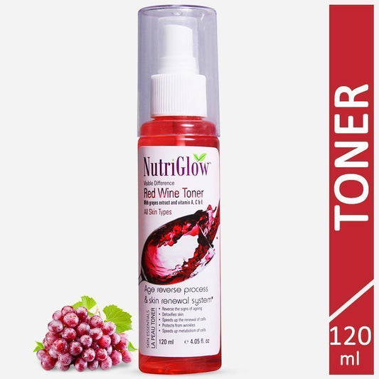 NutriGlow Advanced Facial Toner (Red Wine Toner) - 120 ml