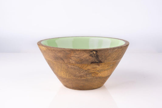 Wooden Serving Bowl | Multiple Colors