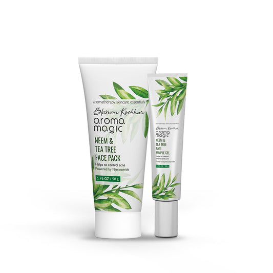 Blossom Kochhar Aroma Magic Anti Pimple Face Pack & Gel Combo