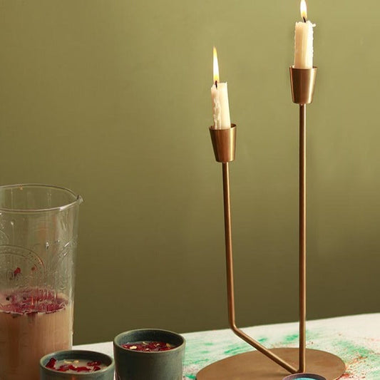 Two Head Candle Stand