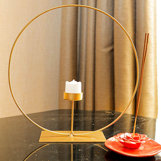 Round Tealight Candle Holder