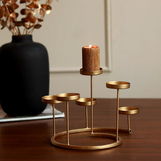 5 Piece Tea Light Candle Holder