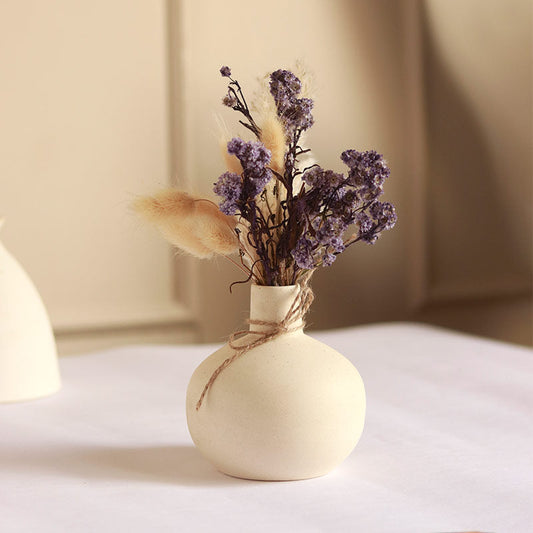 Mini Bottle Vase With Lavender Bunch