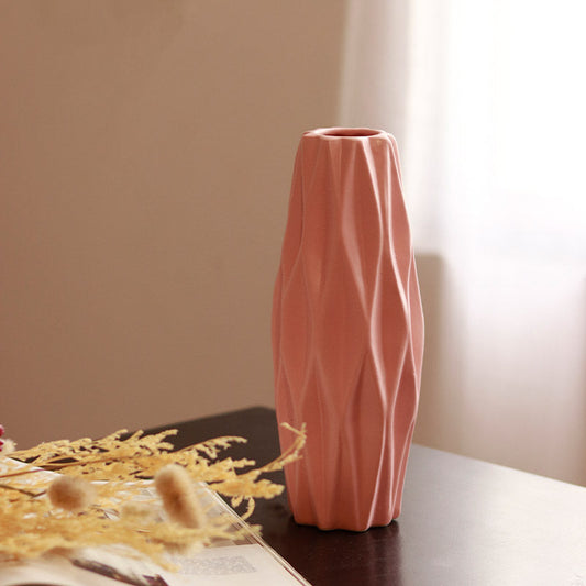 Tropical Vase in Peach