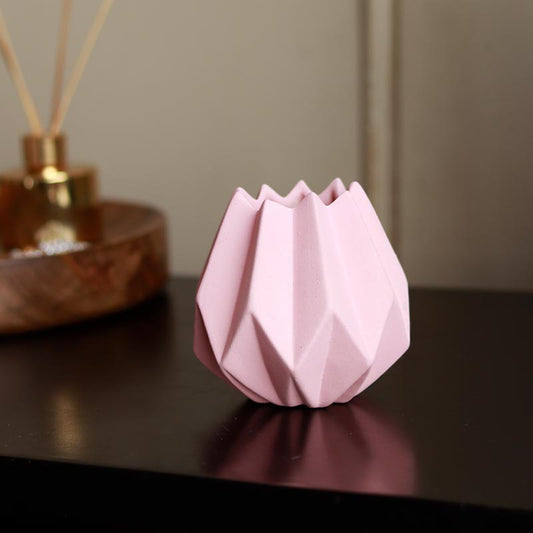 Geometrical Mini Vase | Multiple Colors