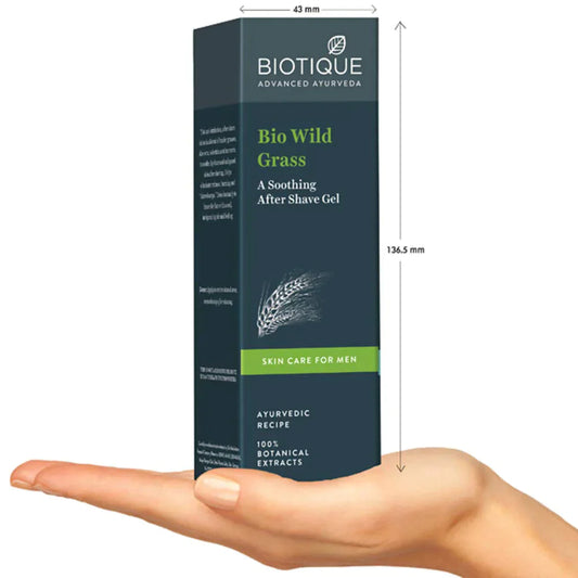 Biotique Bio Wild Grass A Soothing After Shave Gel For Men -120  ml