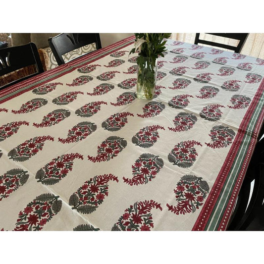 Jaipuri Block Print Table Cover