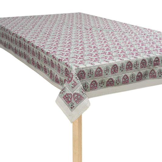 Cotton Handblock Print Table Cover