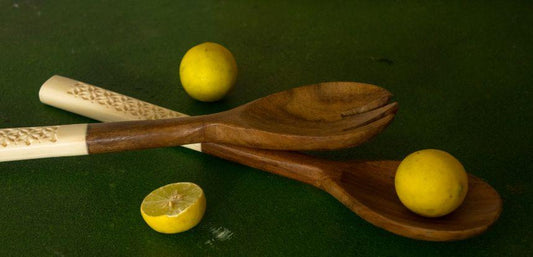 Wooden Serving Set