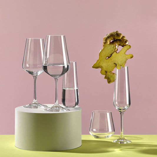 Sandra Crystal Wine Glass | Set of 6