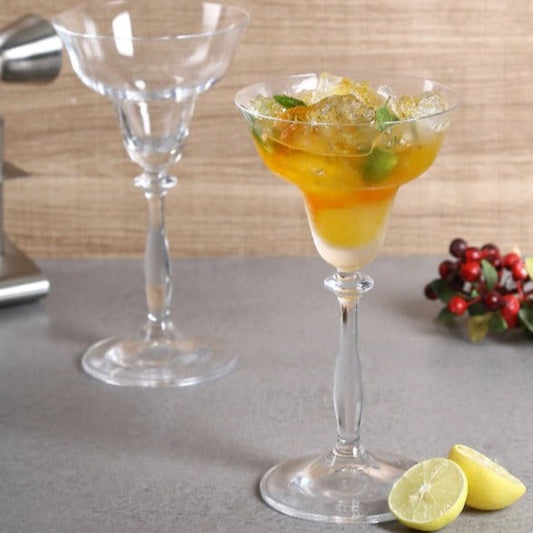 Angela Crystal Martini Glass | Set of 2