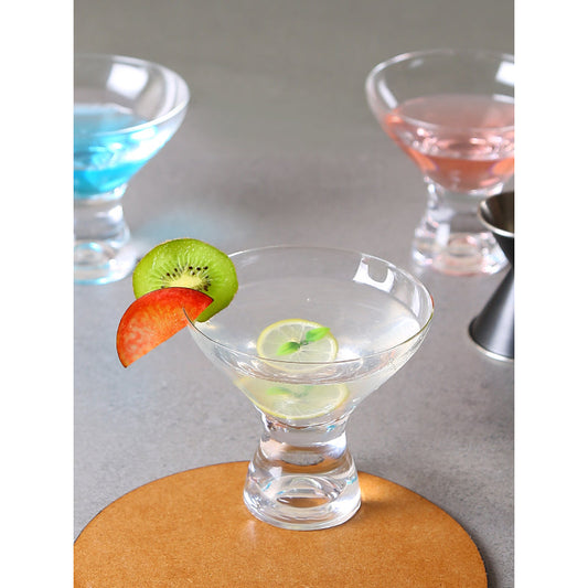 Samba Crystal Ice Cream Glass | Set of 6