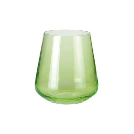 Siesta Green Crystal Whiskey Glass | Set of 6