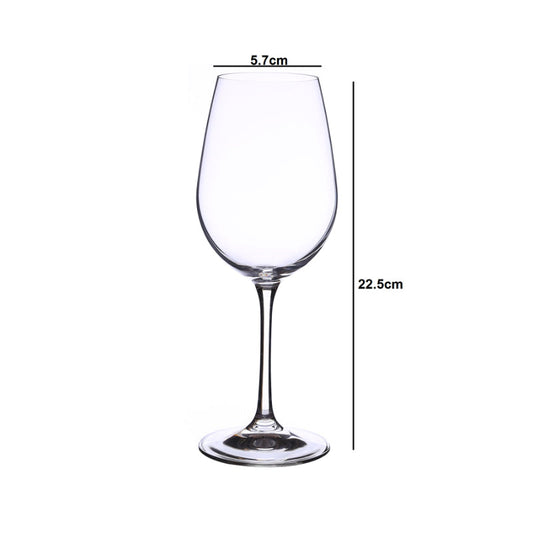 Viola Crystal Wine Glass | Set of 6