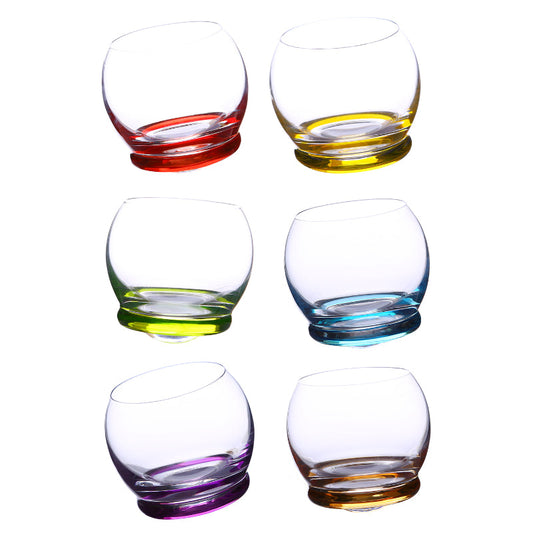 Crazy Crystal Whiskey Glass | Set of 6