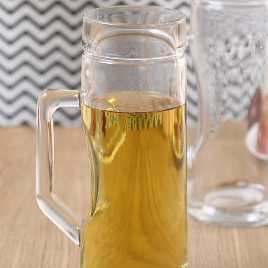 Premium Plain  Beer Mugs | Set of 2 | 330ml, 550ml