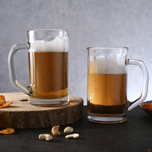 Nicol Beer Mugs | Set of 2 | 400ml, 500ml