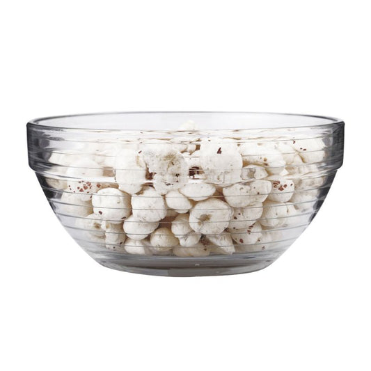 Soda Lime Glass Stackable Bowls | 1080ml | Set of 3