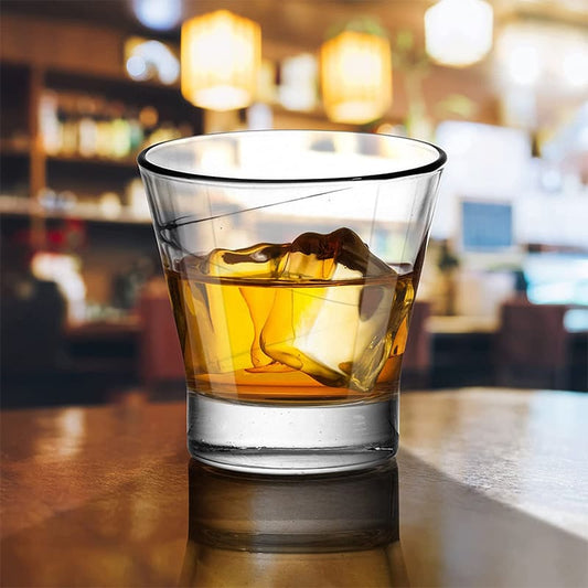 Lido Whiskey Glasses | Set of 6  (240ml)