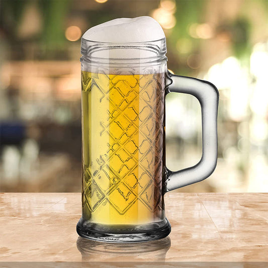 Rhombus Beer Mugs | Set of 2