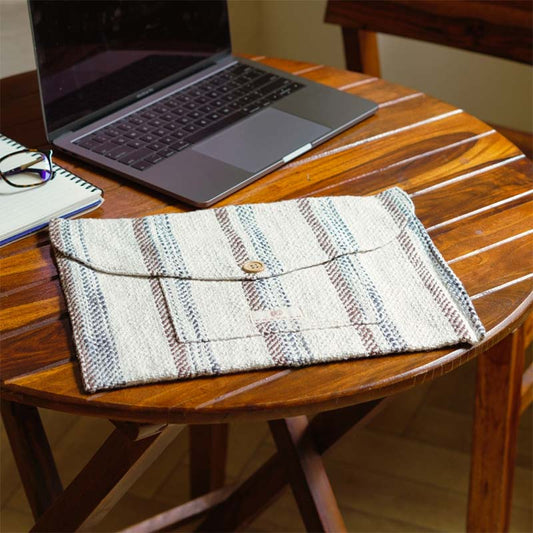 Classic Laptop Sleeve | Hemp Cotton Blend  | Fits 11”-15” Screen Laptops
