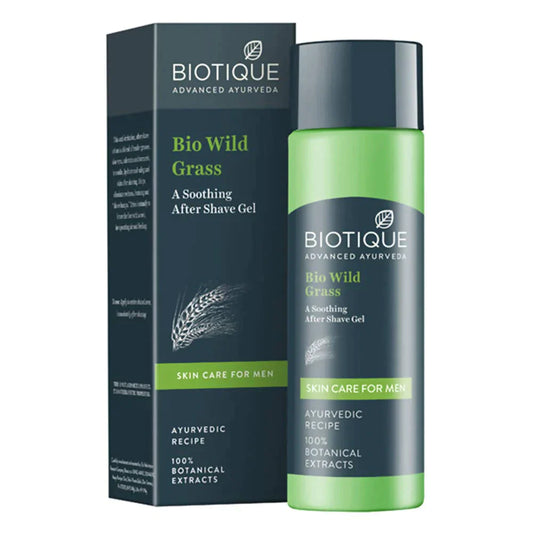 Biotique Bio Wild Grass A Soothing After Shave Gel For Men -120  ml