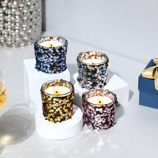 Soirée Scented Votive Candles  |  Set of 4