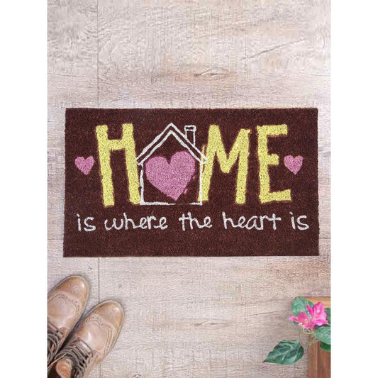 Home Is Where The Heart Is | Printed  Door Mat