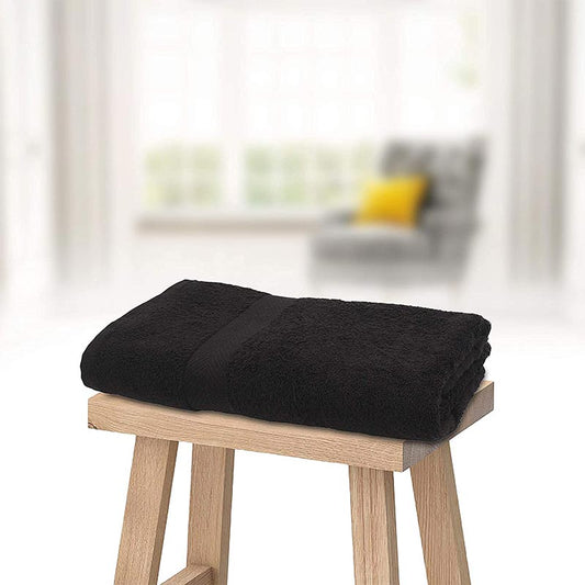 Modern Black Bath  Towel