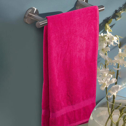 Dark Pink Bath Towel