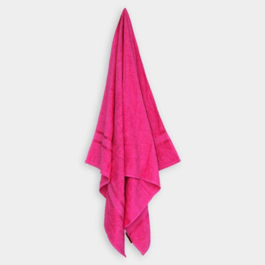 Dark Pink Bath Towel