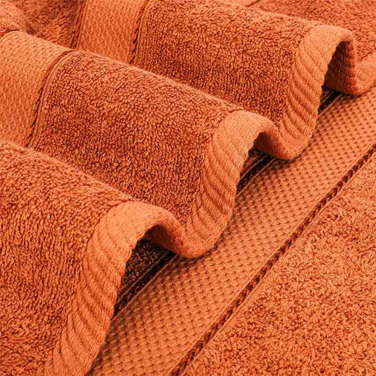 Rust Orange Bath  Towel