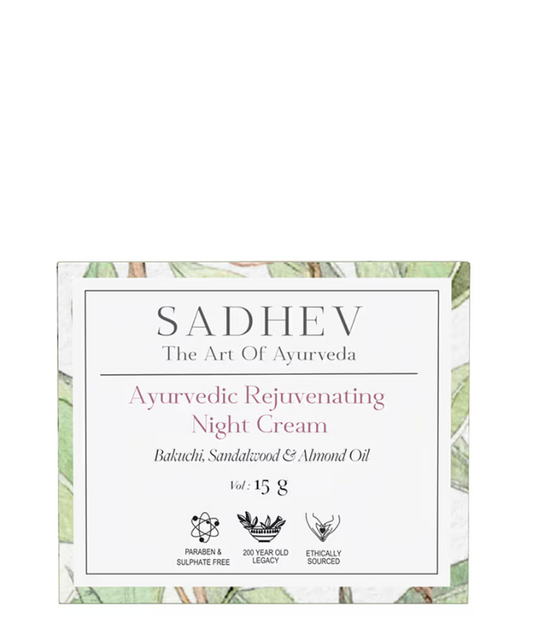 Sadhev Ayurvedic Rejuvenat-ing Night Cream
