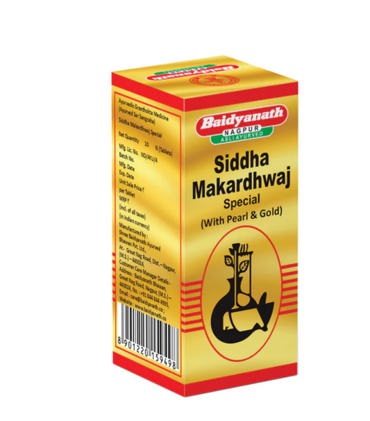 Baidyanath Siddha Makardhwaj - 10 Tablets