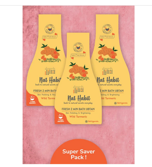 Nat Habit Wild Turmeric Bath Ubtan