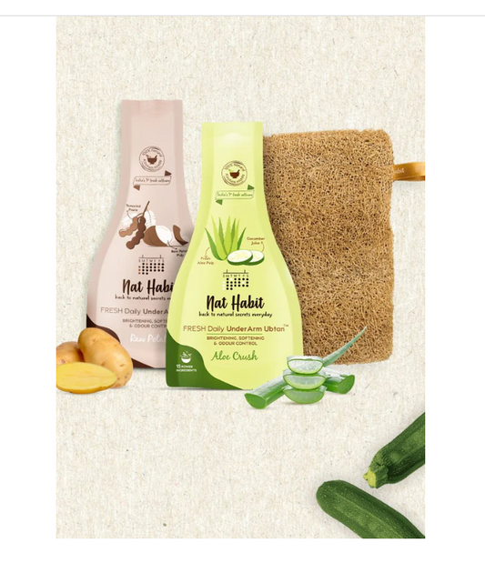 Nat Habit Softening UnderArm Combo