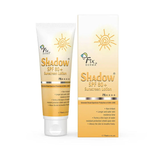 Fixderma Shadow SPF 80+ Sunscreen Lotion