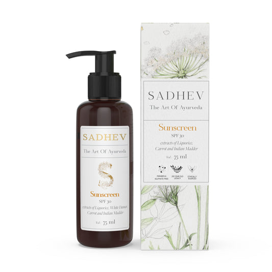 Sadhev Sunscreen SPF 30 - 75 ml